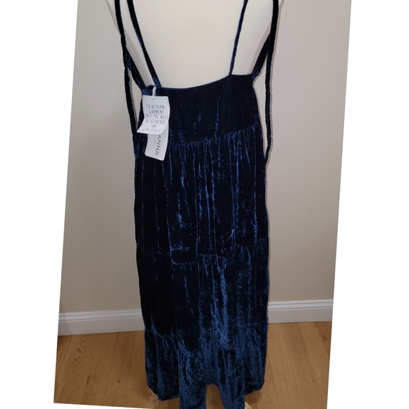 Free People × KETEVANA Emilio Velvet Maxi Dress Size / M - Picture 6 of 8